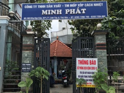 Công Ty TNHH Sản Xuất Thương Mại Mốp Xốp Cách Nhiệt Minh Phát